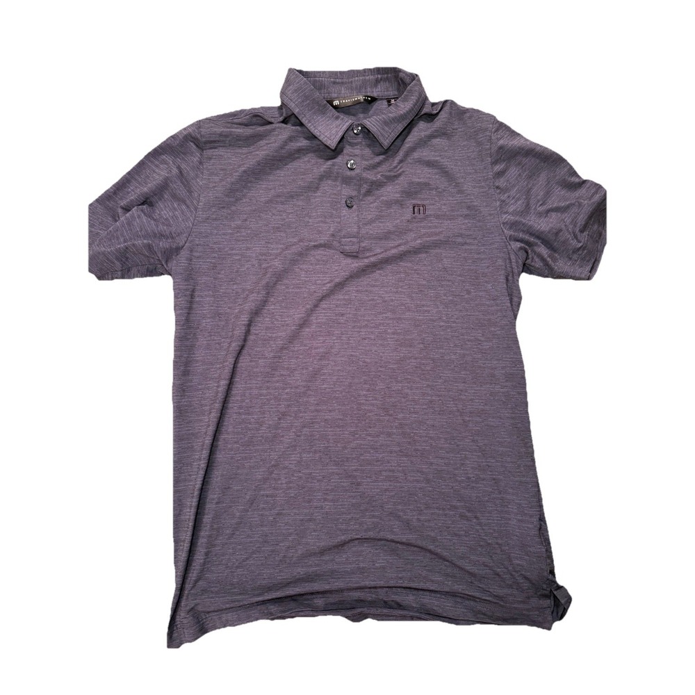Men's Travis Matthew Charcoal Grey Golf polo size M